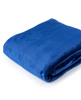 Prikrývky na spanie Jahu Deka XXL / Prehoz na posteľ modrá, 200 x 220 cm