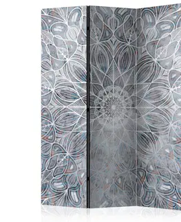 Paravány Paraván Blurred Mandala Dekorhome 135x172 cm (3-dielny)