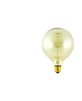 Svietidlá  Priemyselná dekoračná stmievateľná žiarovka VINTAGE G125 E27/40W/230V 2000K 