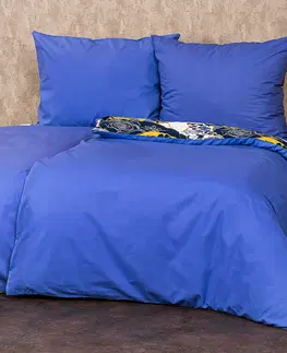 Obliečky 4Home Bavlnené obliečky Blue rose, 140 x 220 cm, 70 x 90 cm