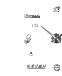 Hodiny 3D Nalepovacie hodiny DIY Clock Cladding XL006SL, Mirror 120cm