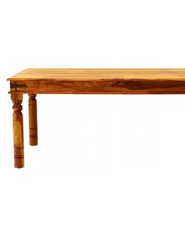 Jedálenské stoly Jedálenský stôl Jali 200x90 z indického masívu palisander