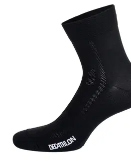 ponožky Cyklistické ponožky 500 čierne