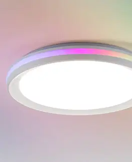 Stropné svietidlá JUST LIGHT. Pásikové stropné svietidlo LED, CCT, RGB