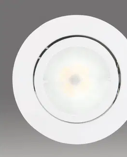 Zapustené svietidlá Busch Moderné vstavané svetlo LED 5W, biele