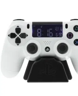 Hodiny Budík White Controller (PlayStation)