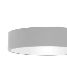 Svietidlá  Kúpeľňové stropné svietidlo CLEO 3xE27/24W/230V pr. 40 cm šedá IP54 