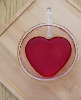 Poháre Termo poháre, set 2 ks, šálka Heart v tvare srdca, 250 ml, HOTCOOL TYP 3