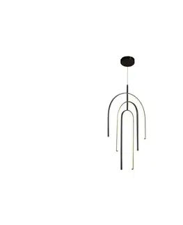 Svietidlá Zam Zam 1932 - LED Stmievateľný luster na lanku LED/80W/230V čierna 