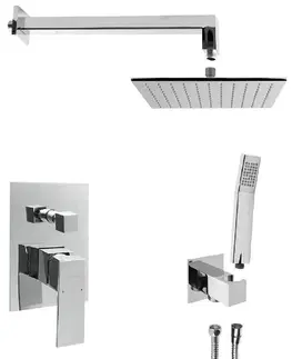 Kúpeľňa SAPHO - LATUS podomietková sprchová súprava s pákovou batériou, 2 výstupy, chróm 1102-42-01