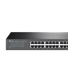 Switche TP-Link TL-SG1024D, 24 portov gigabitový sieťový switch stolnýrack TL-SG1024D