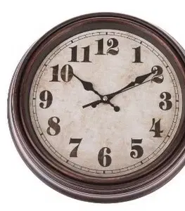 Hodiny Nástenné hodiny Rustik, pr. 30,5 cm, plast