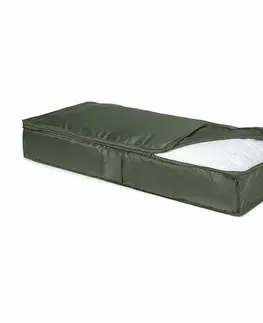 Úložné boxy Compactor Nízky úložný textilný box GreenTex, 107 x 46 x 16 cm, zelená