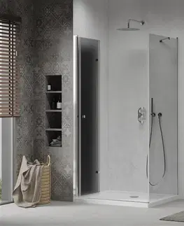 Vane MEXEN/S - Lima sprchovací kút 90x120 cm, grafit, chróm + biela vanička so sifónom, 856-090-120-01-40-4010