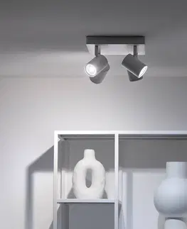 SmartHome bodové svetlá WiZ WiZ LED stropný spot Imageo, 4fl square white