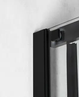 Sprchové dvere POLYSAN - ALTIS BLACK obdĺžniková sprchová zástena 1300x1000 L/P varianta AL4012BAL6112B