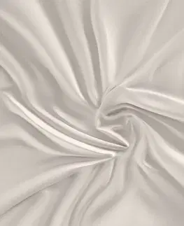 Plachty Kvalitex Saténové prestieradlo Luxury collection, biela, 200 x 200 cm