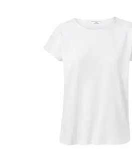 Shirts & Tops Tričko z ľanovej zmesi, biele