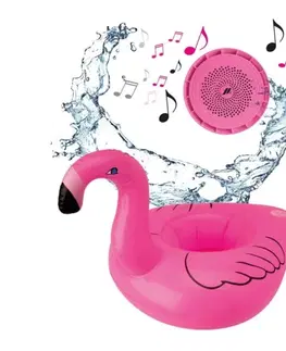 Reprosústavy a reproduktory Music Hero Plávajúci bezdrôtový reproduktor, flamingo TESPEAKFLOATFLAM