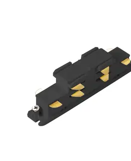 Svietidlá pre 3-fázové koľajnicové svetelné systémy Arcchio Konektor Arcchio DALI S-Track, 3-fázový, čierny