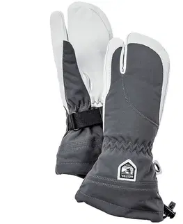 Zimné rukavice Rukavice Hestra heli Ski Female 3-prsté grey / offwhite 7