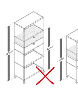 Furniture Doplnková súprava koliesok ku kovovému nábytku »CN3«