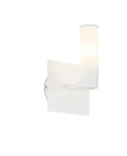 Nastenne lampy Moderné kúpeľňové nástenné svietidlo biele IP44 - Vaňa