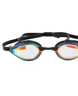 plávanie Plavecké okuliare Airspeed zrkadlové sklá žlto-čierne