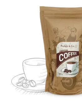 Proteíny Protein & Co. Protein Coffee 480 g