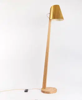 Stojacie lampy Almut von Wildheim ALMUT 1411 stojaca lampa kužeľovitá Ø 30 cm ananás