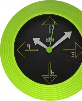 Hodiny Nástenné hodiny MPM, 2690.40 - zelená, 25cm