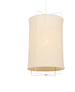 Zavesne lampy Dizajnové závesné svietidlo béžová - Rich