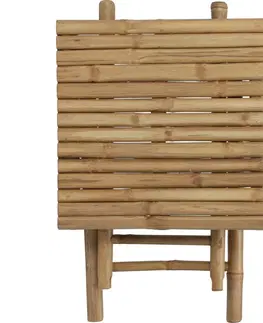 Záhradný nábytok Skladací bambusový stolík Meerut, 40 x 45 x 40 cm