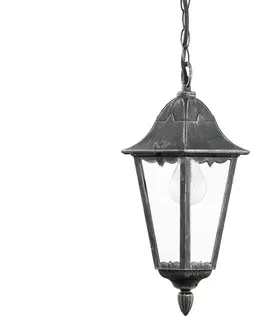 Záhradné lampy Eglo Eglo 93455 - Vonkajší luster navedie 1xE27/60W/230V 