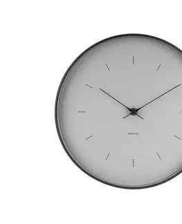 Hodiny Dizajnové nástenné hodiny 5708GY Karlsson 27cm