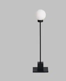Stolové lampy Northern Severná stolová lampa Snowball, čierna