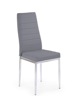 Jedálenské stoličky HALMAR K70C jedálenská stolička sivá