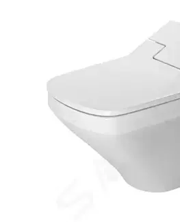 Kúpeľňa DURAVIT - DuraStyle Elektronický bidet SensoWash Slim s keramikou, Rimless, SoftClose, biela 631001002004300