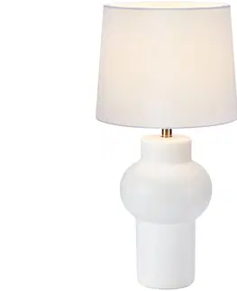Lampy Markslöjd Markslöjd 108450 - Stolná lampa SHAPE 1xE27/40W/230V biela 