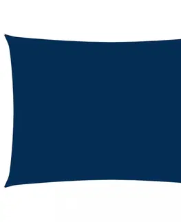 Stínící textilie Tieniaca plachta obdĺžniková 2x4 m oxfordská látka Dekorhome Modrá