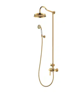 Sprchy a sprchové panely OMNIRES - ARMANCE sprchový stĺp zlatá /GL/ AM5244GL