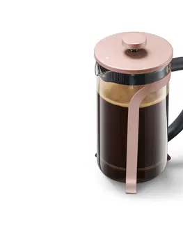 Coffee Makers & Espresso Machines Kanvica french press 800 ml, metalická ružová