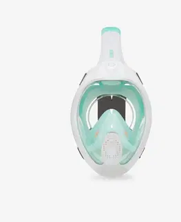 šnorchl Maska na šnorchlovanie Easybreath 540 Freetalk Laguna s akustickým ventilom