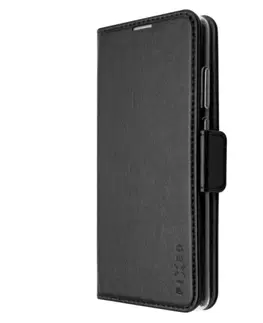 Puzdrá na mobilné telefóny FIXED Opus Knižkové puzdro pre POCO X6 Pro 5G, čierne FIXOP3-1292-BK