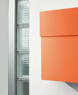 Poštové schránky Radius design cologne Schránka na listy RADIUS DESIGN (LETTERMANN 4 orange 560A) oranžová