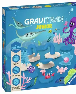 Hračky strategické spoločenské hry RAVENSBURGER - GraviTrax junior oceán