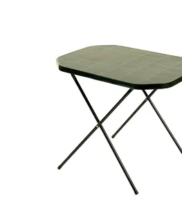 Jedálenské stoly Dajar Stôl Camping 53x70 - zelený