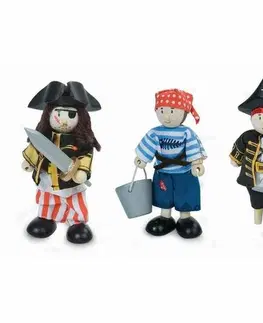 Drevené hračky Le Toy Van Postavičky piráti