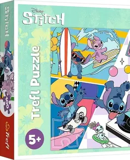 Hračky puzzle TREFL - Puzzle Lilo&Stitch: Spomienky 100 dielikov