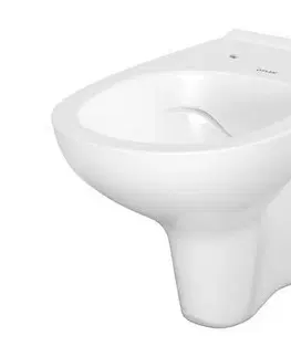Záchody GEBERIT KOMBIFIXBasic vr. chrómového tlačidla DELTA 51 + WC CERSANIT ARTECO CLEANON + SEDADLO 110.100.00.1 51CR AT1